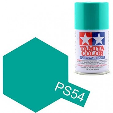 TINTA SPRAY RC PARA BOLHAS VERDE COBALTO LATA 100ML TAMIYA PS-54